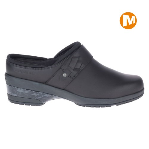 Merrell Valetta PRO Slide Sicherheitsschuhe Damen Schwarz [DE-ZYDOF]